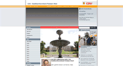Desktop Screenshot of cdu-potsdam-west.de